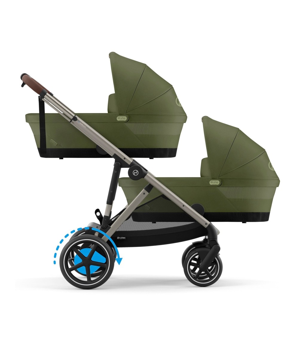 Zwillings- und Geschwisterwagen eGazelle S