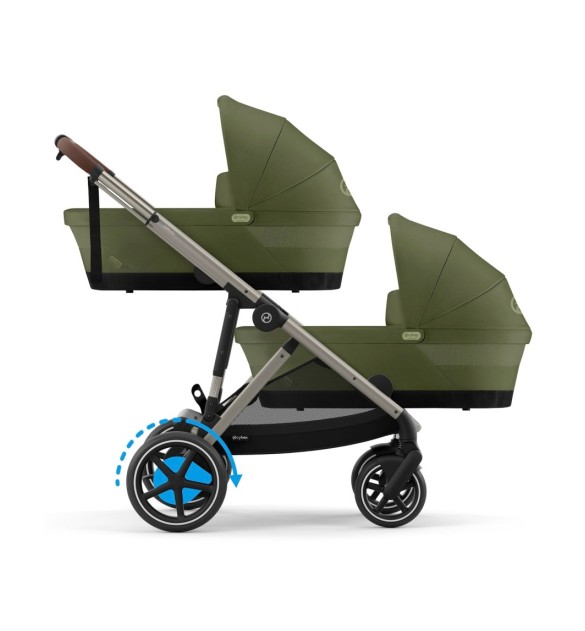 Zwillings- und Geschwisterwagen eGazelle S