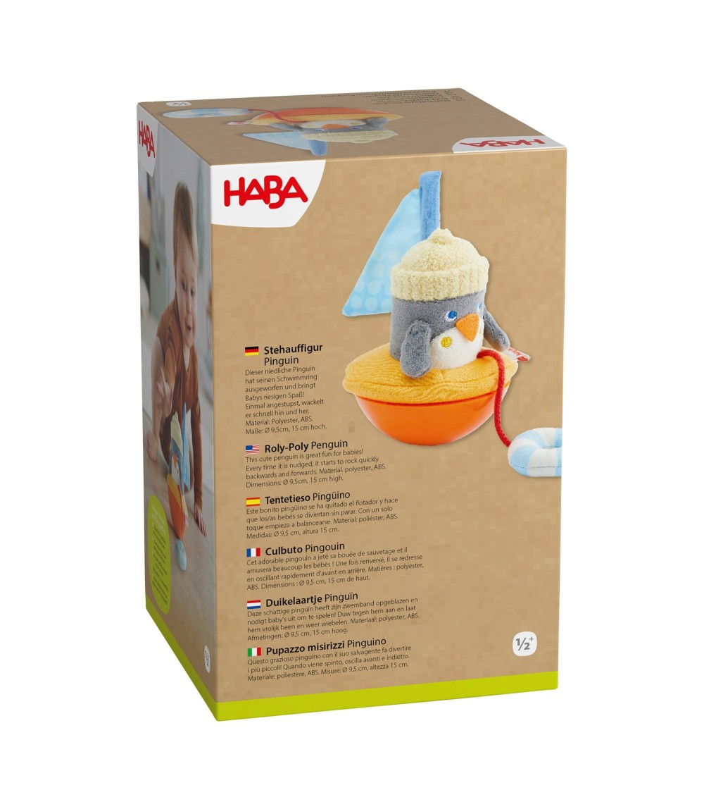 Stehauffigur Pinguin