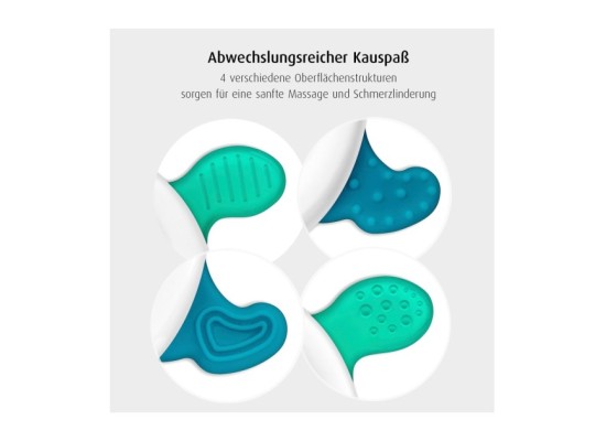 Kühlbeißring mit Rassel