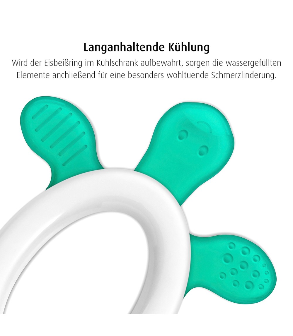 Kühlbeißring mit Rassel