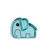 Esslernteller Silikon Elefant Elphee