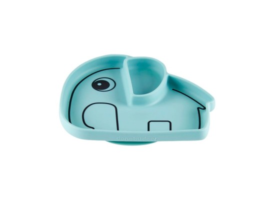 Esslernteller Silikon Elefant Elphee