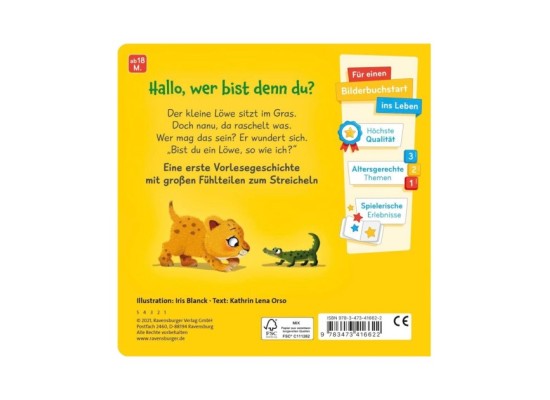 Mein erstes Vorlesebuch Bist du ein Löwe?
