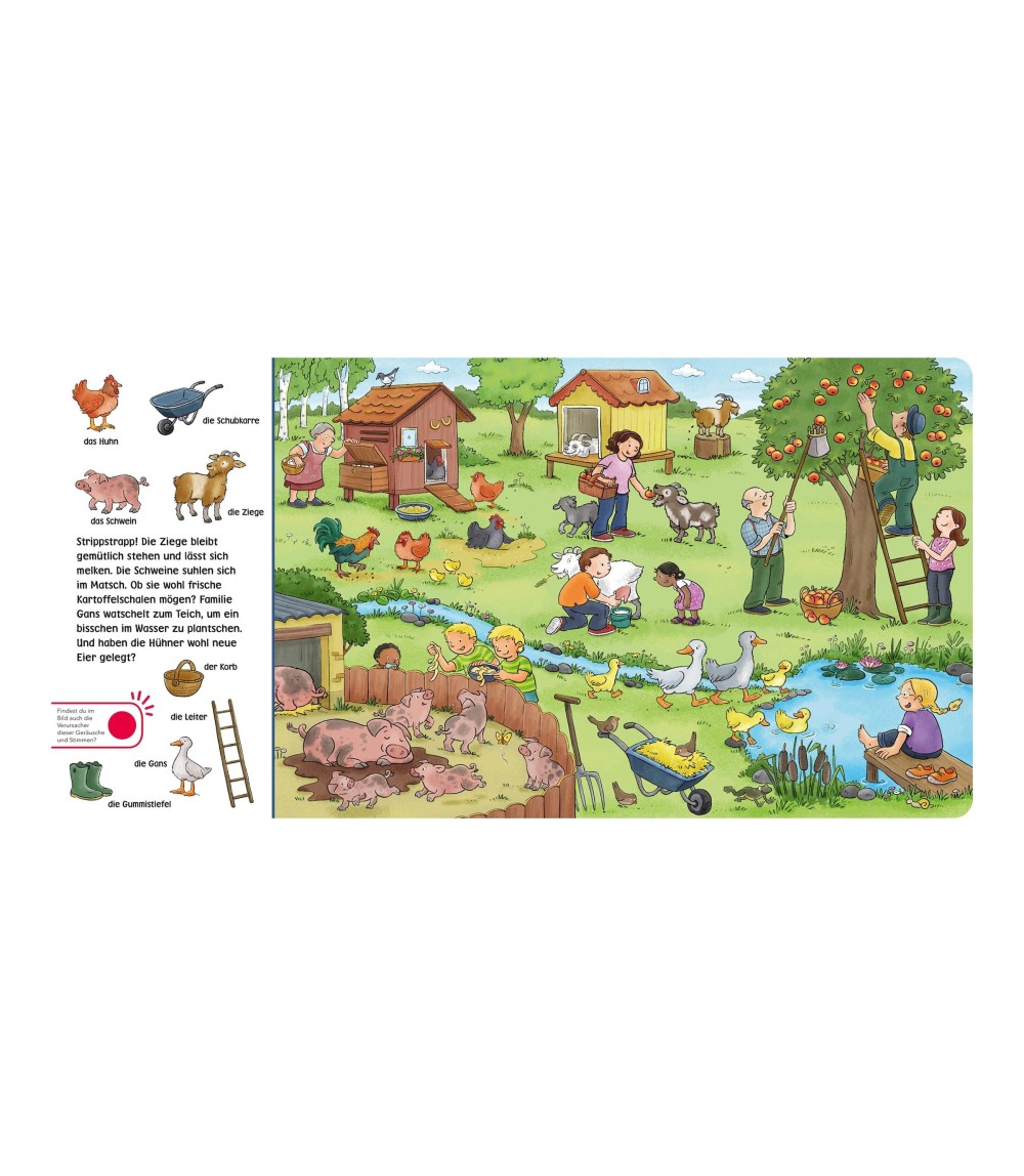 Soundbuch Hör mal: Wimmelbuch - Auf dem Bauernhof