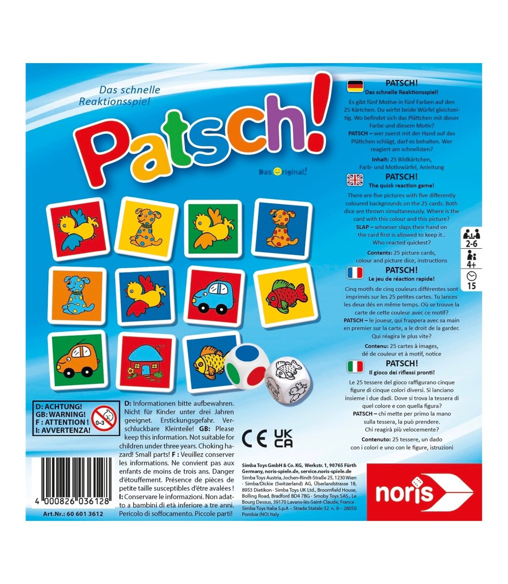 Spiel Patsch!