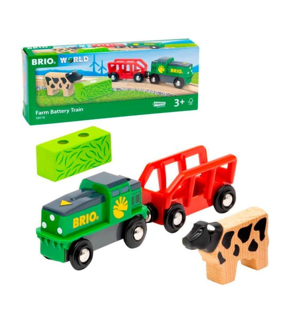 Bauernhof-Batterie-Zug