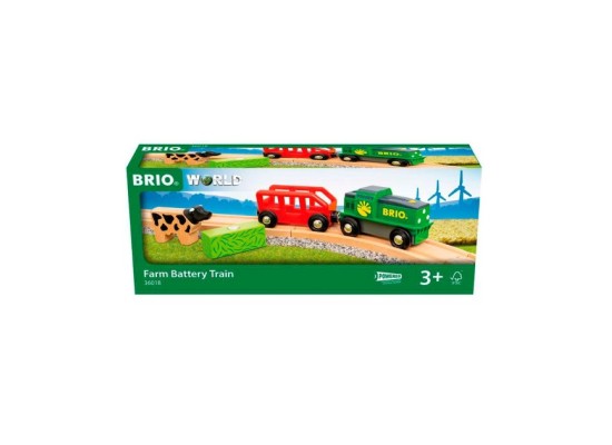 Bauernhof-Batterie-Zug