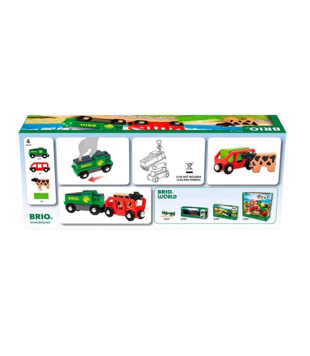 Bauernhof-Batterie-Zug