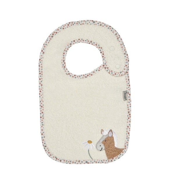 Lätzchen mit Druckknopf