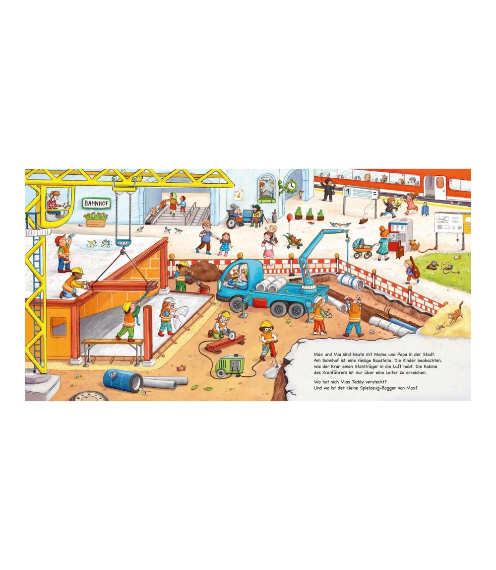 Mein allererstes Wimmelbuch - Auf der Baustelle
