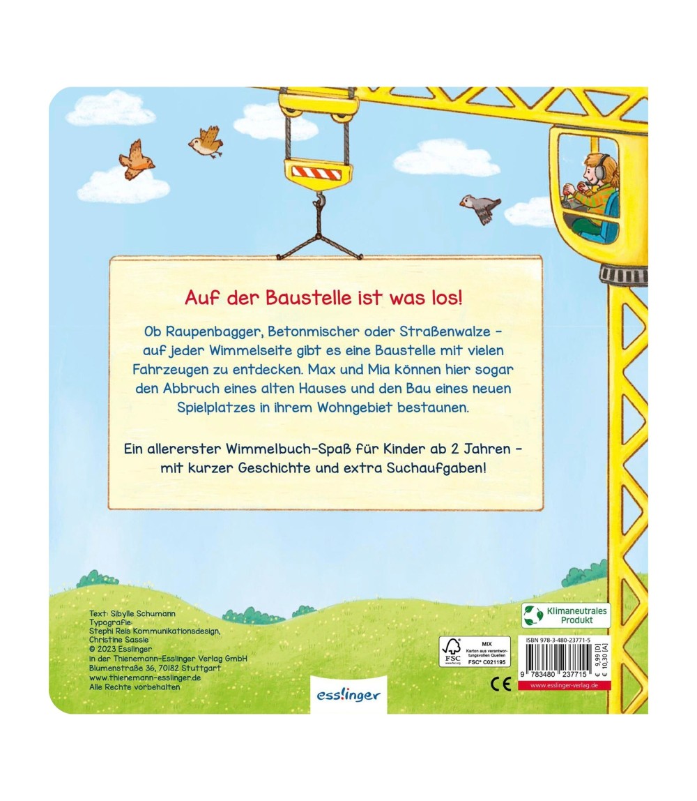 Mein allererstes Wimmelbuch - Auf der Baustelle