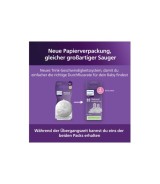 2er-Pack Natural Response Sauger, Silikon, Stufe 4, ab 3M