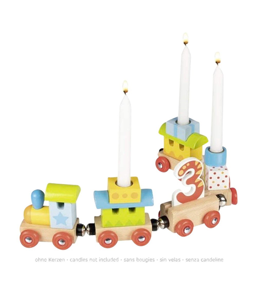 Geburtstagszug mit Magnetverbindung