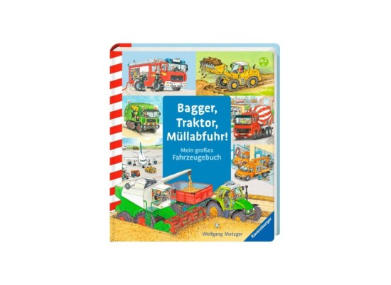 Pappbilderbuch Bagger