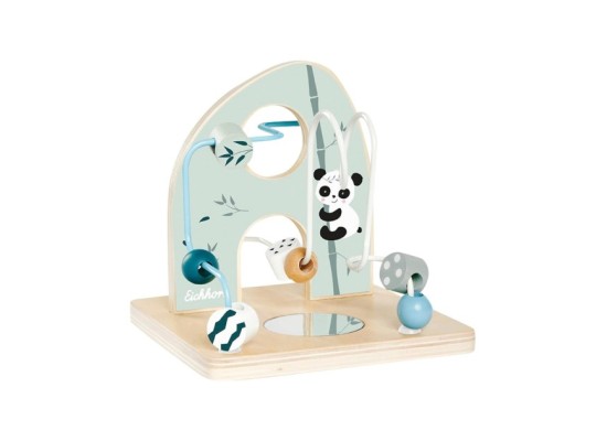 Motorikschleife Panda