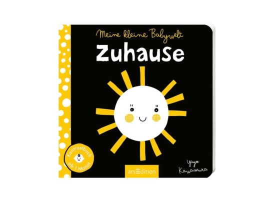 Pappbilderbuch Meine kleine Babywelt: Kontrastbuch Zuhause