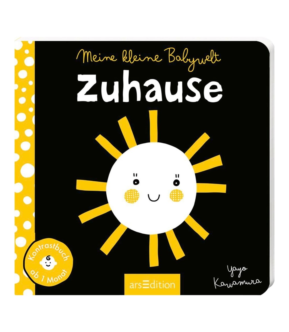 Pappbilderbuch Meine kleine Babywelt: Kontrastbuch Zuhause