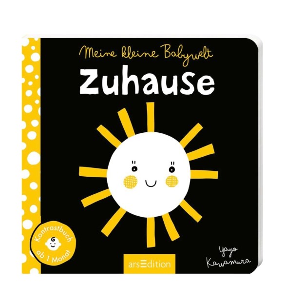 Pappbilderbuch Meine kleine Babywelt: Kontrastbuch Zuhause