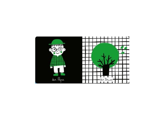 Pappbilderbuch Meine kleine Babywelt: Kontrastbuch Zuhause