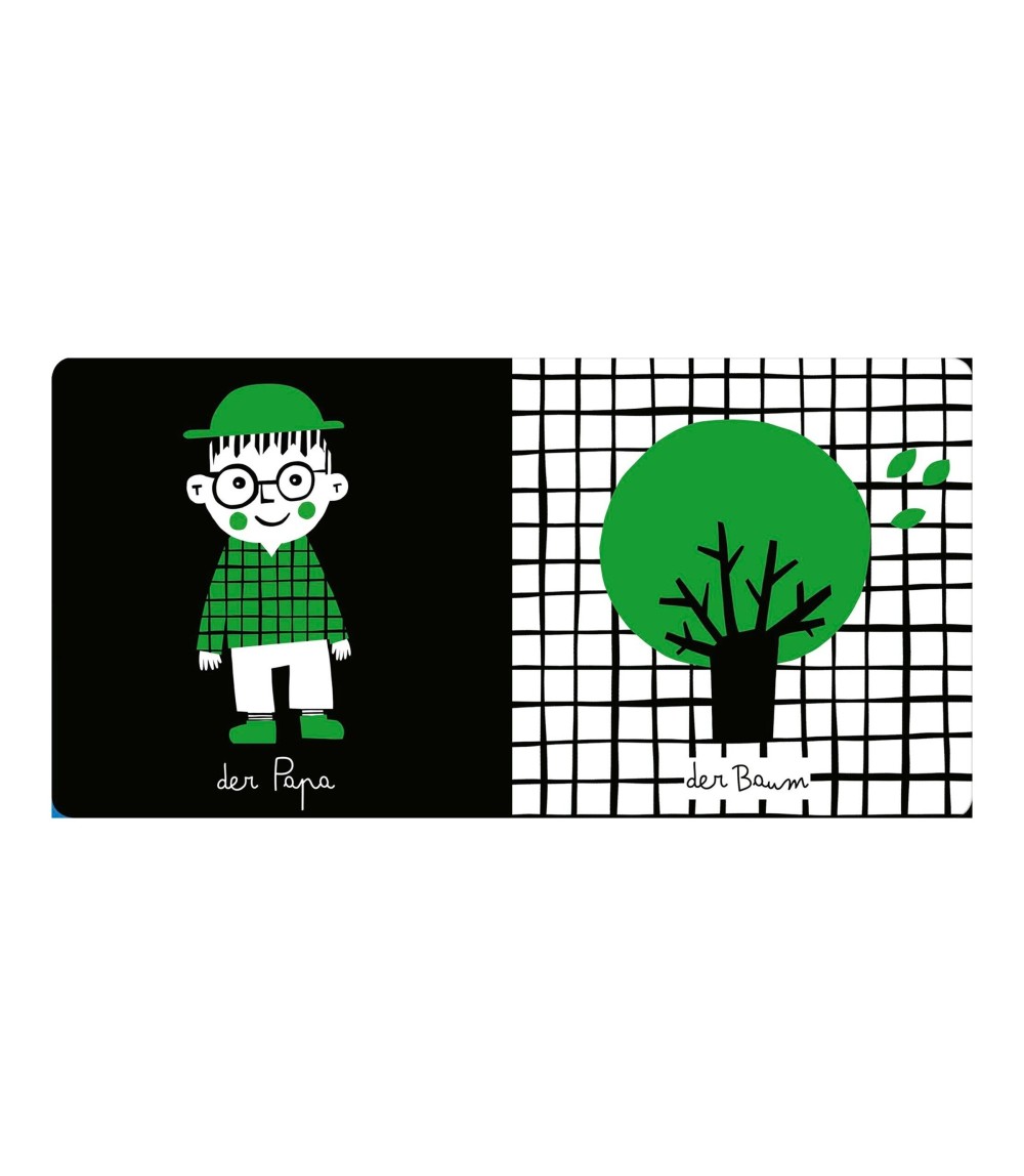 Pappbilderbuch Meine kleine Babywelt: Kontrastbuch Zuhause