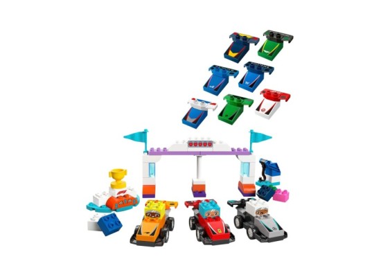 10445 F1® Team Rennautos mit Rennfahrern