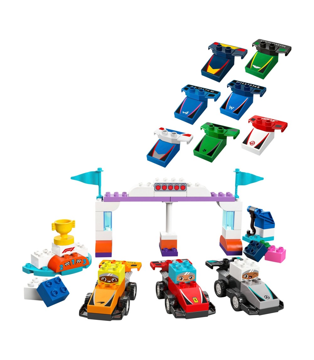 10445 F1® Team Rennautos mit Rennfahrern