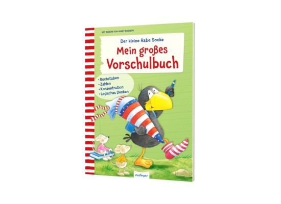 Der kleine Rabe Socke - Mein großes Vorschulbuch