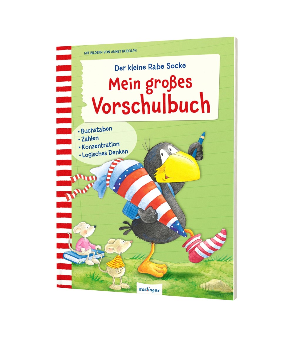 Der kleine Rabe Socke - Mein großes Vorschulbuch