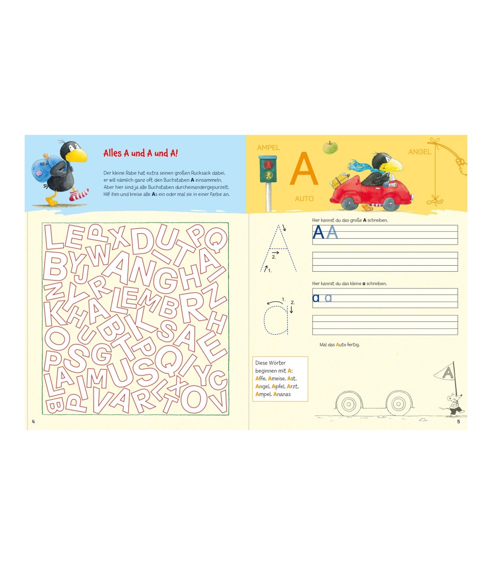 Der kleine Rabe Socke - Mein großes Vorschulbuch