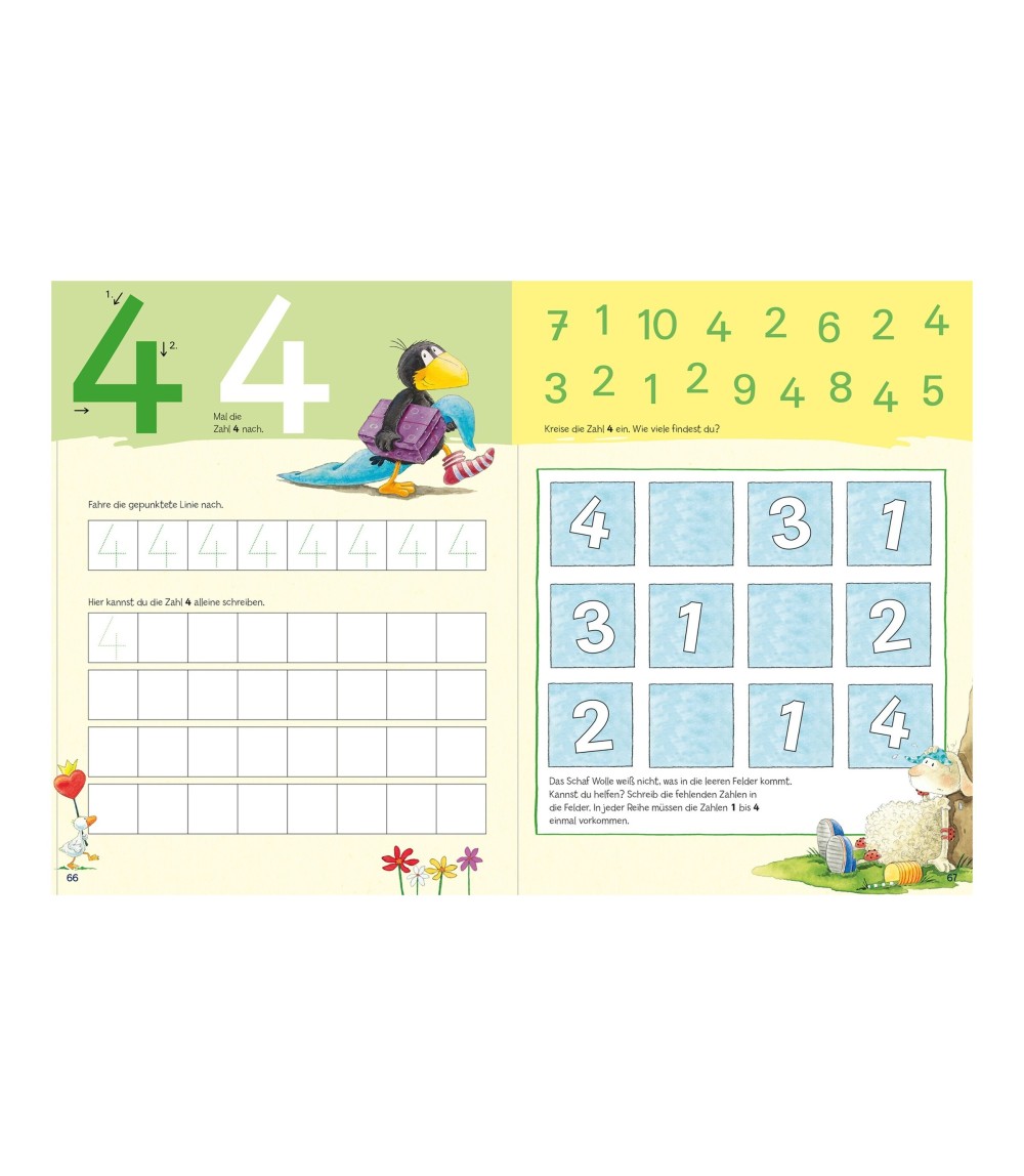 Der kleine Rabe Socke - Mein großes Vorschulbuch