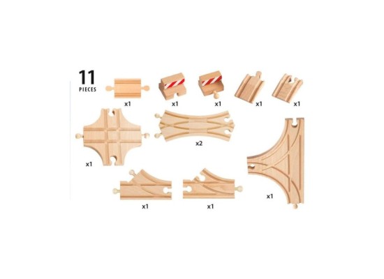 Schienen- und Weichensortiment