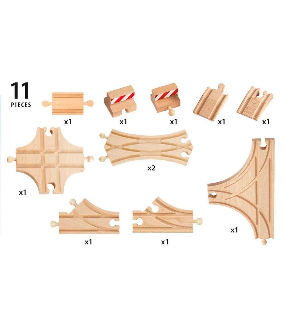Schienen- und Weichensortiment