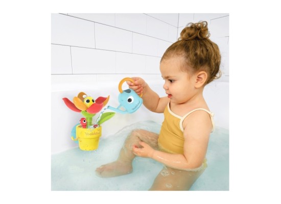 Badespielzeug Blumentopf Tulpe