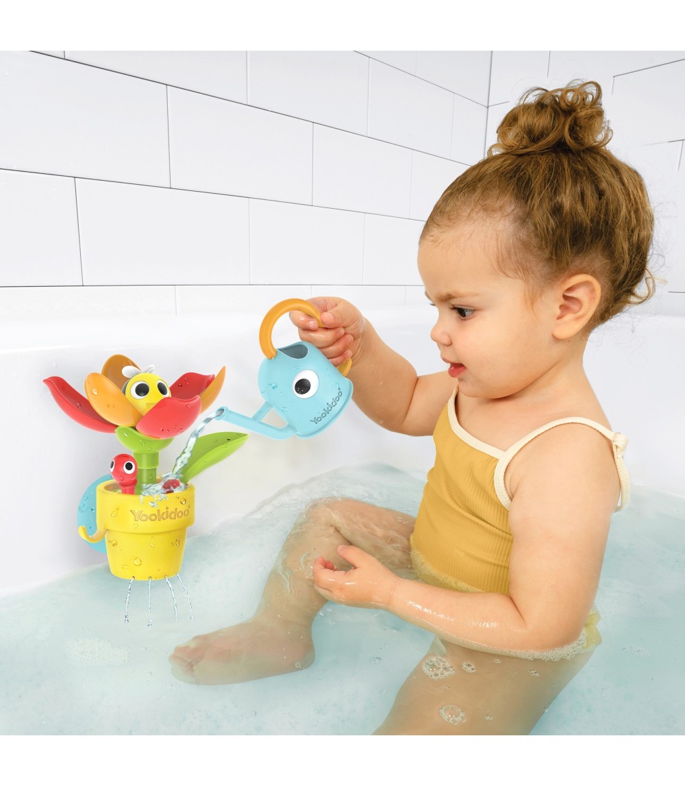 Badespielzeug Blumentopf Tulpe