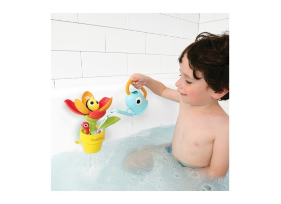 Badespielzeug Blumentopf Tulpe