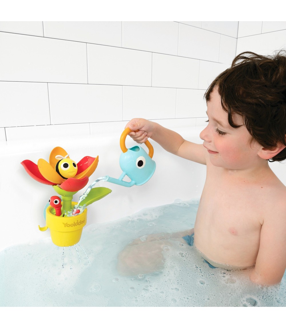 Badespielzeug Blumentopf Tulpe