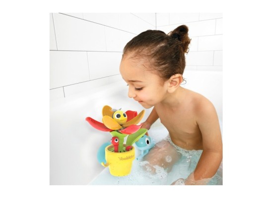 Badespielzeug Blumentopf Tulpe