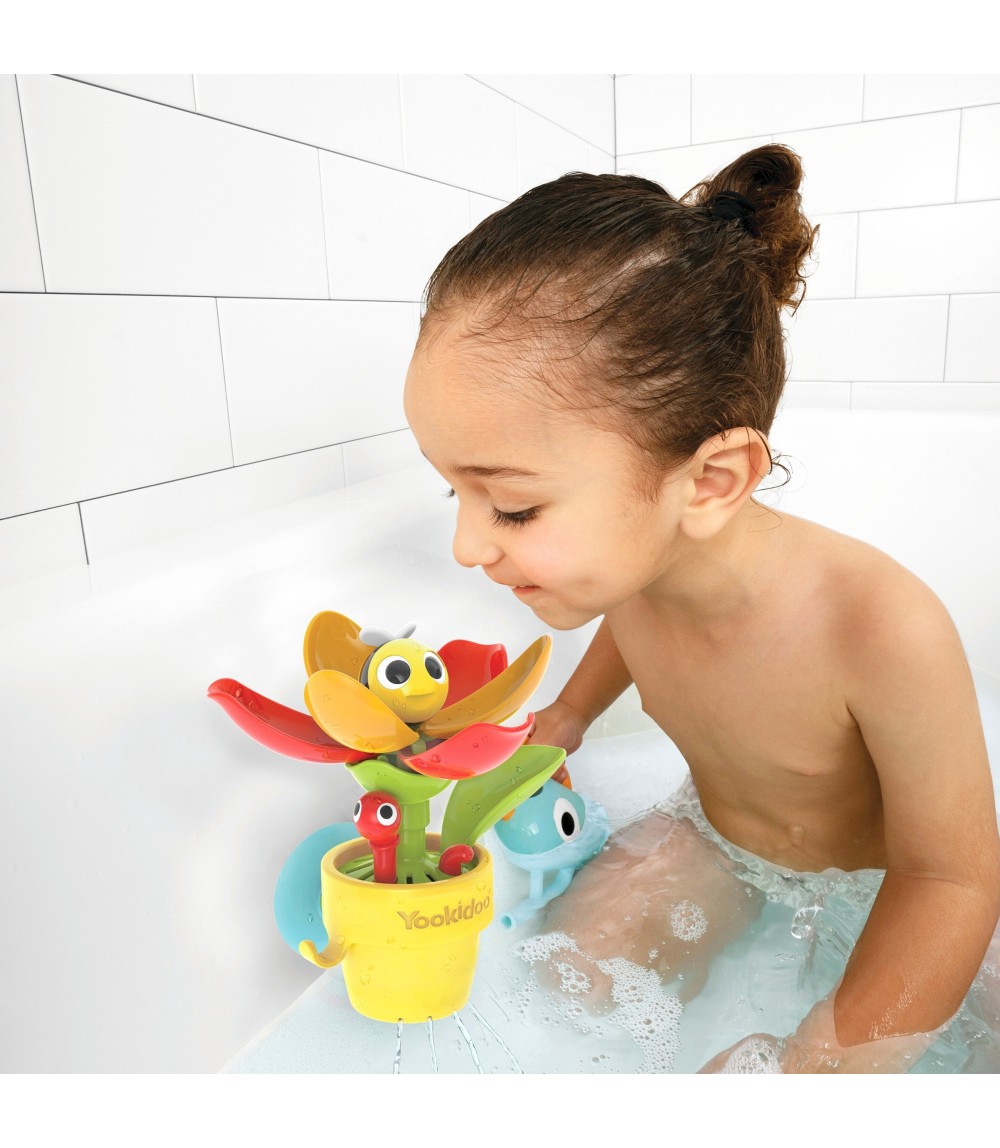 Badespielzeug Blumentopf Tulpe