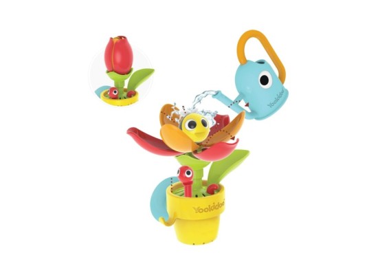 Badespielzeug Blumentopf Tulpe