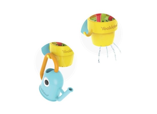 Badespielzeug Blumentopf Tulpe