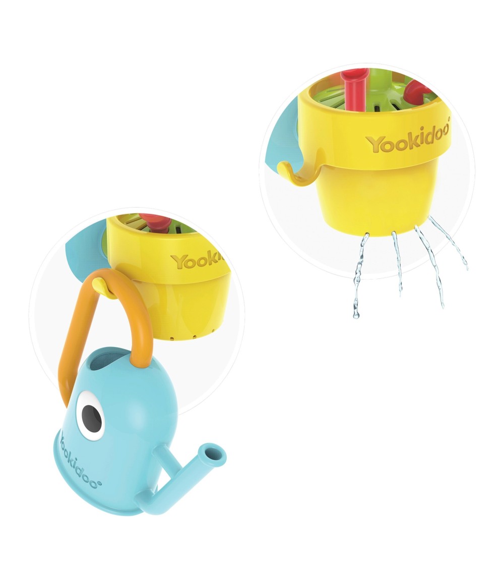 Badespielzeug Blumentopf Tulpe