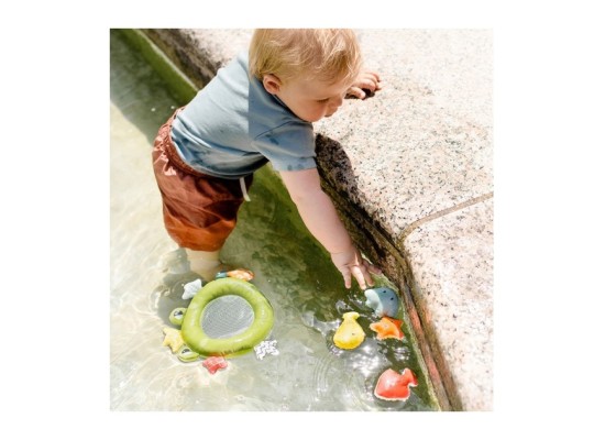 Badespielzeug Kescher Frosch Plansch & Play