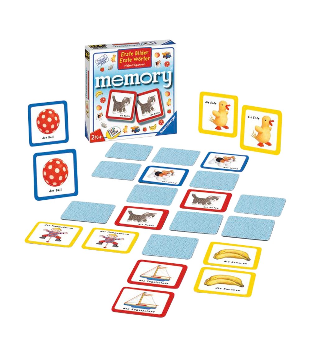 Memory Erste Bilder - Erste Wörter
