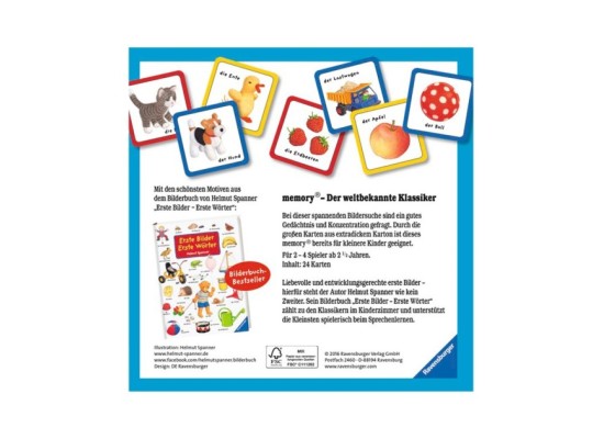 Memory Erste Bilder - Erste Wörter