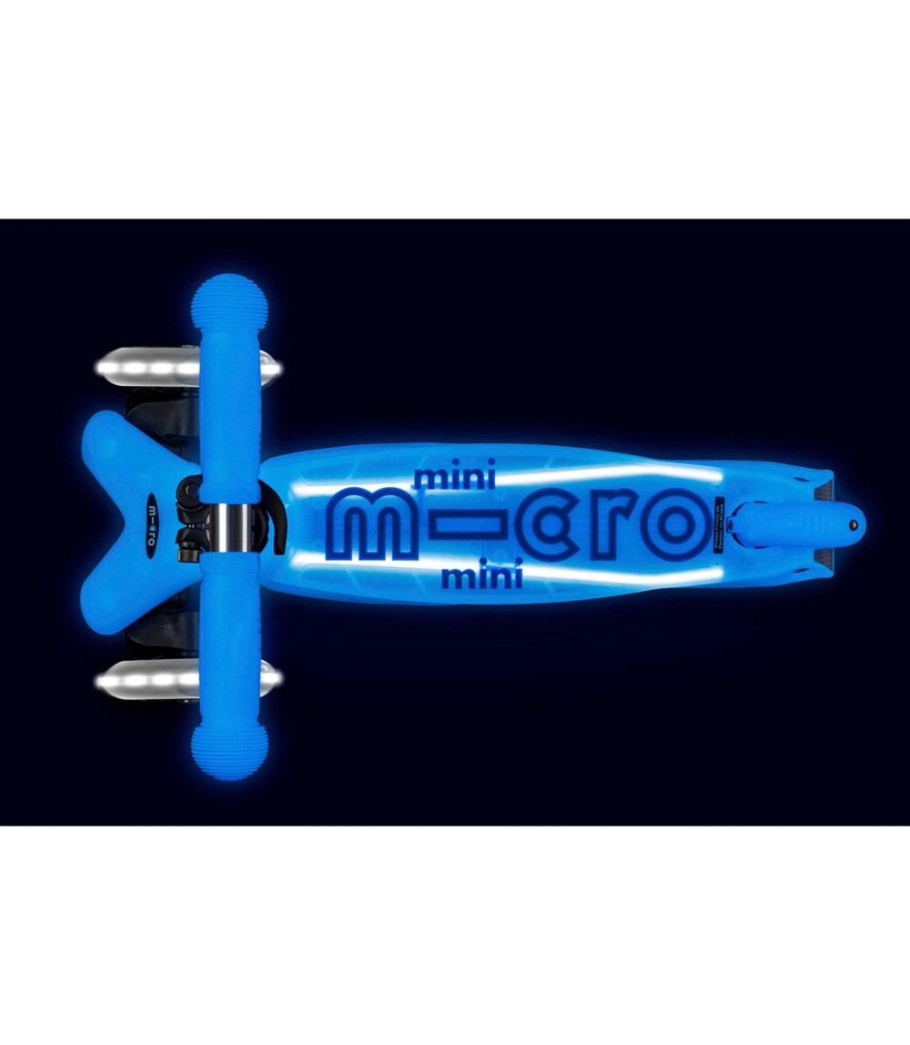 Scooter mini micro deluxe glow LED plus