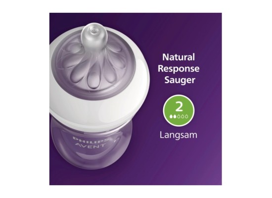 Babyflasche Natural Response, AirFree, 125ml, ab Geburt