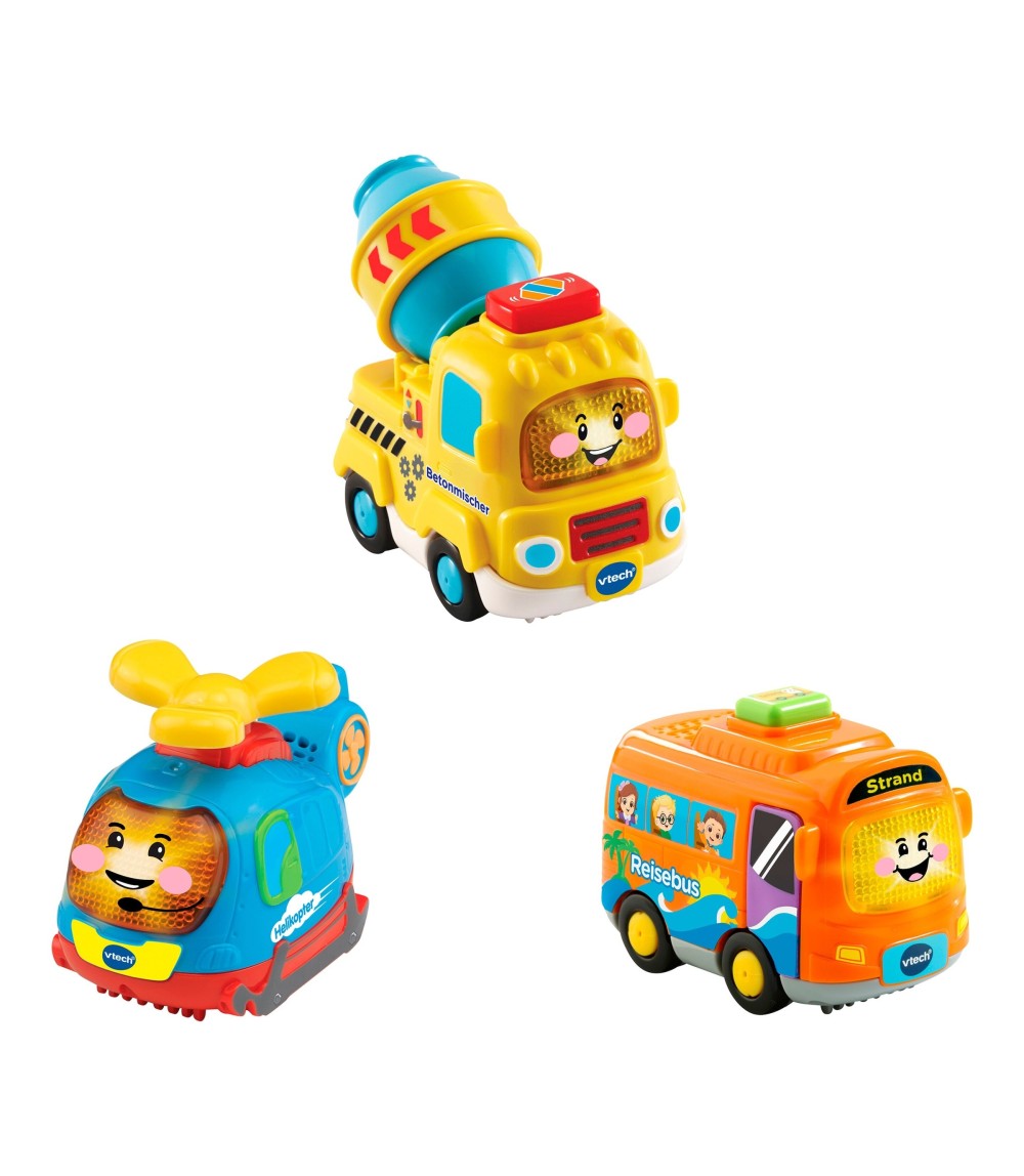 Fahrzeuge 3er Set (Reisebus