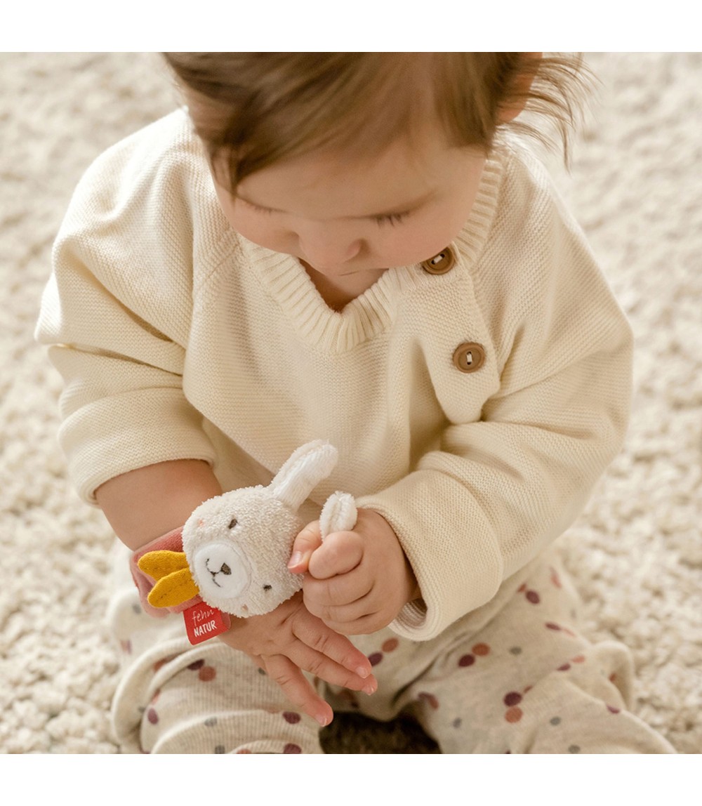 Rasselarmband Hase fehnNATUR