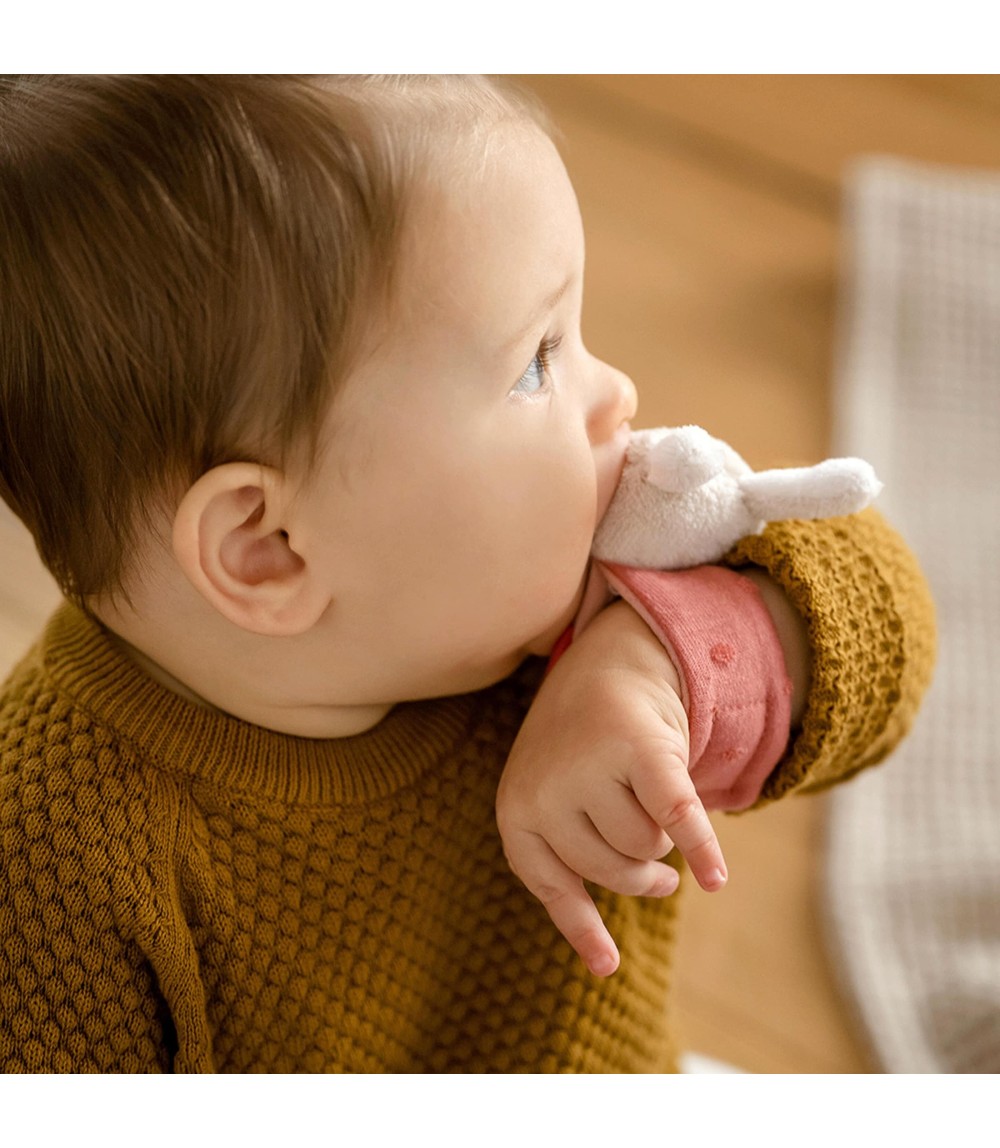 Rasselarmband Hase fehnNATUR